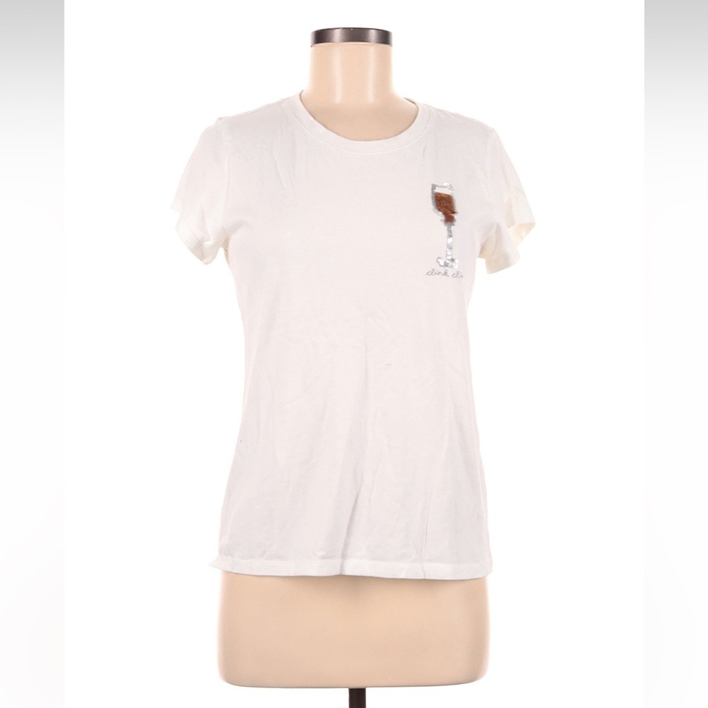 Abercrombie & Fitch | Champagne Sequin T-Shirt